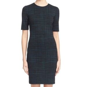 Theory - Rijik B Configure Sheath Dress in Black/Green Size 0